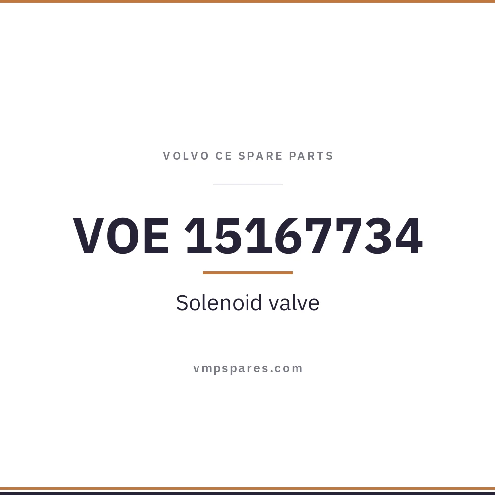 VOE 15167734 – Solenoid valve