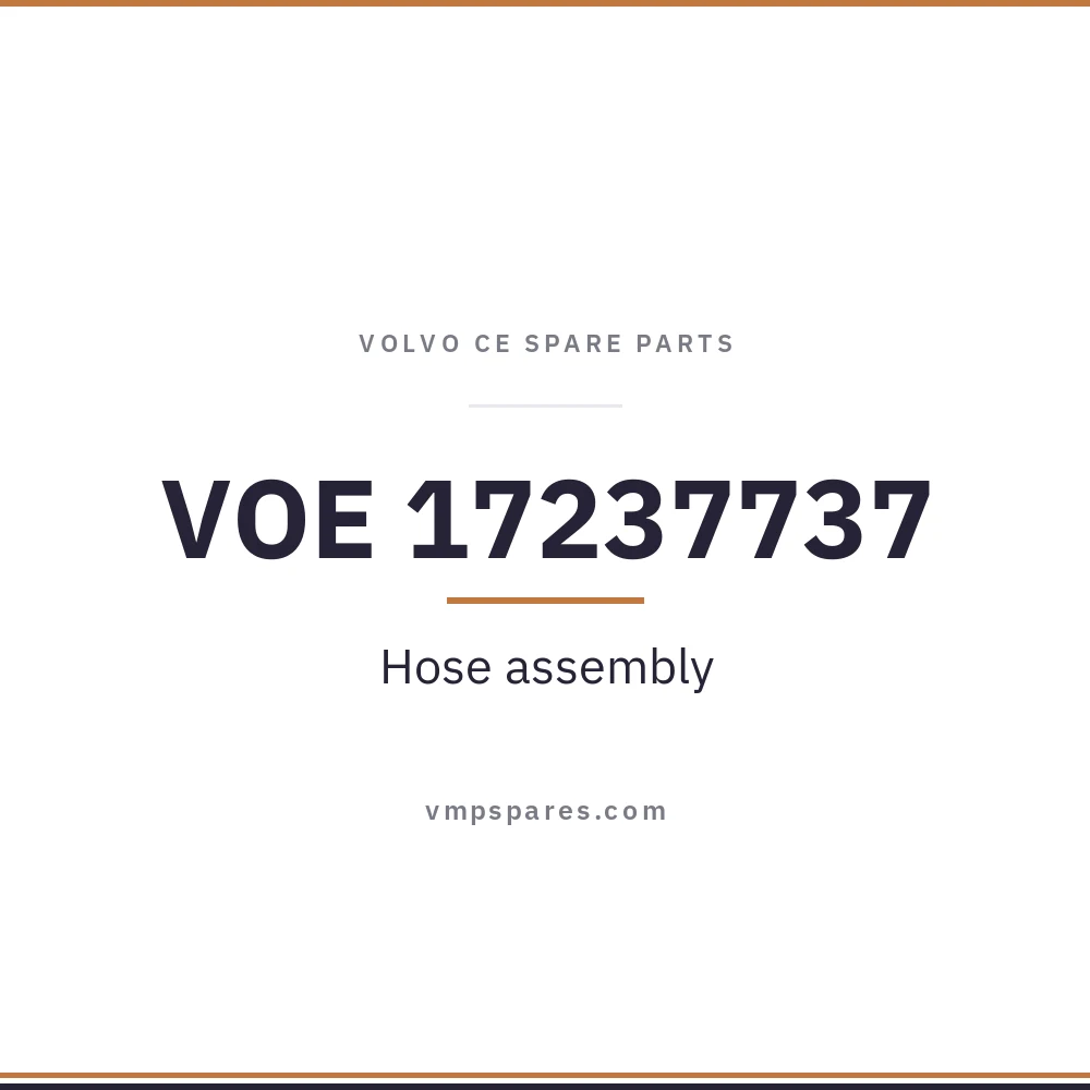 VOE 17237737 – Hose assembly