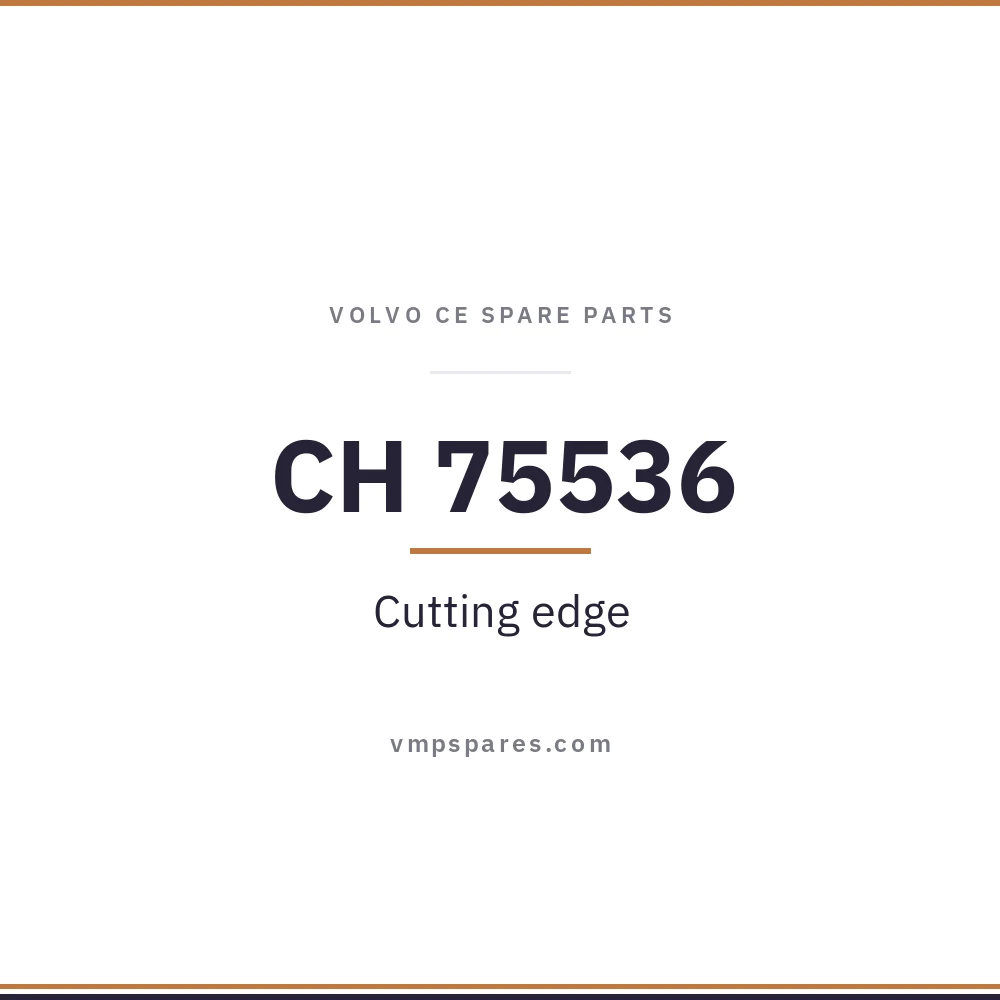 CH 75536 – Cutting edge