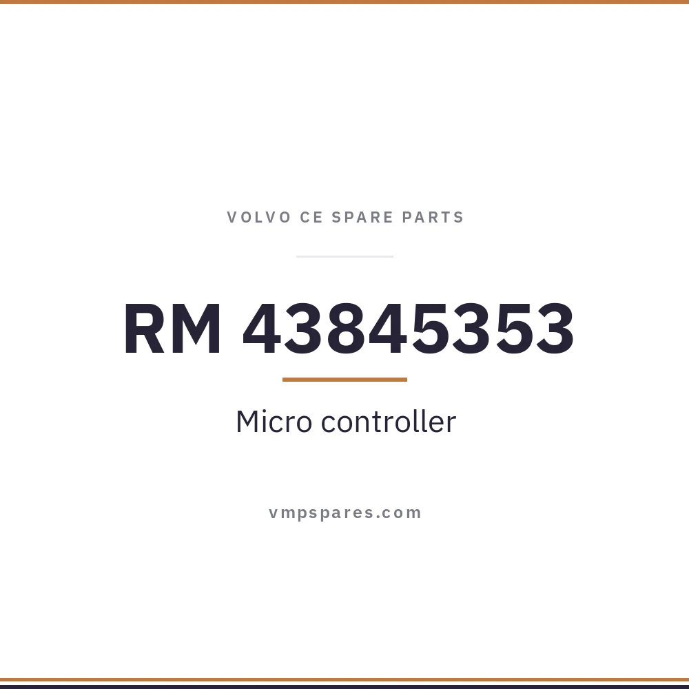 RM 43845353 – Micro controller