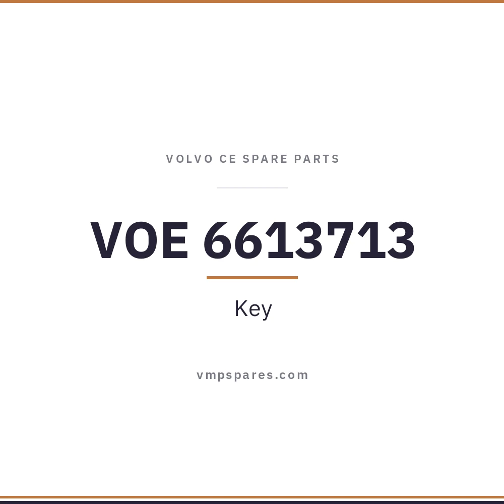 VOE 6613713 – Key