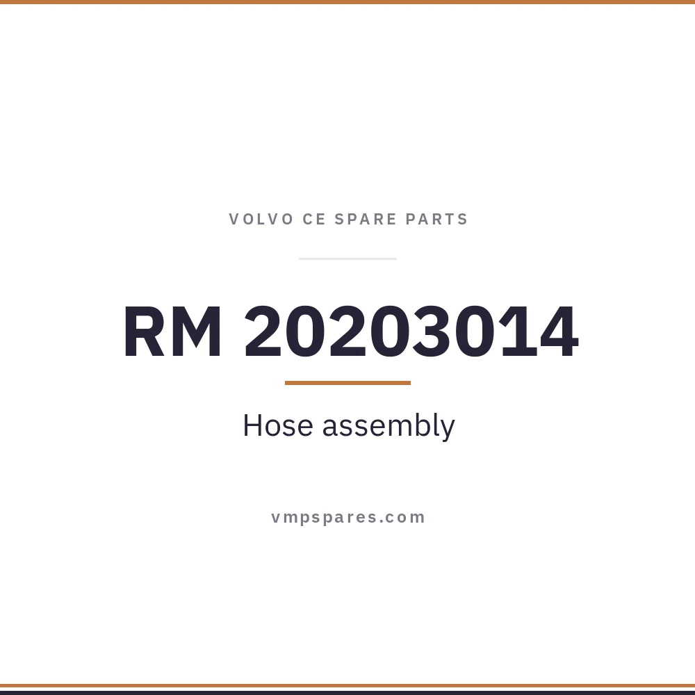 RM 20203014 – Hose assembly