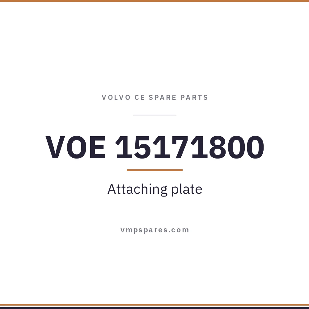 VOE 15171800 – Attaching plate