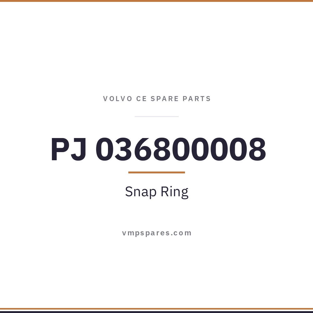 PJ 036800008 – Snap Ring