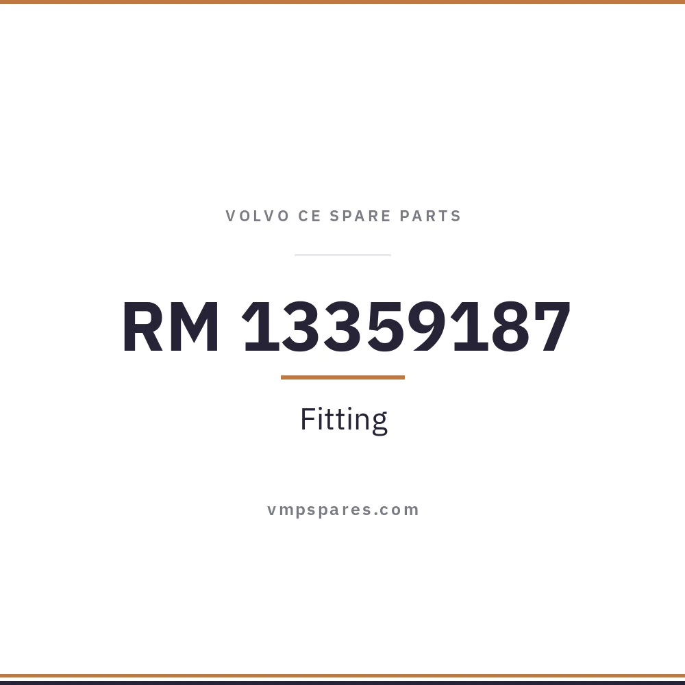 RM 13359187 – Fitting