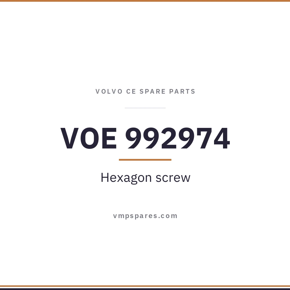VOE 992974 – Hexagon screw