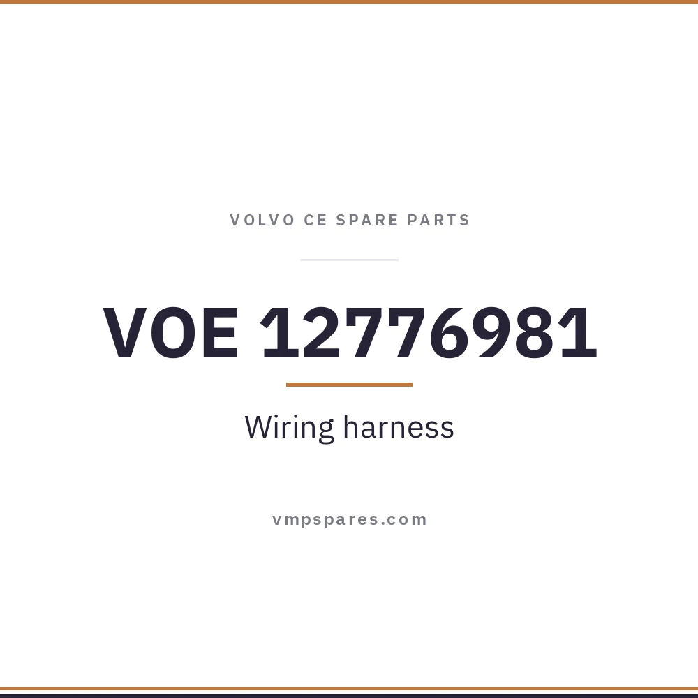 VOE 12776981 – Wiring harness
