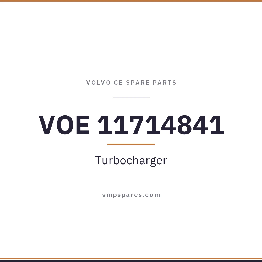 VOE 11714841 – Turbocharger