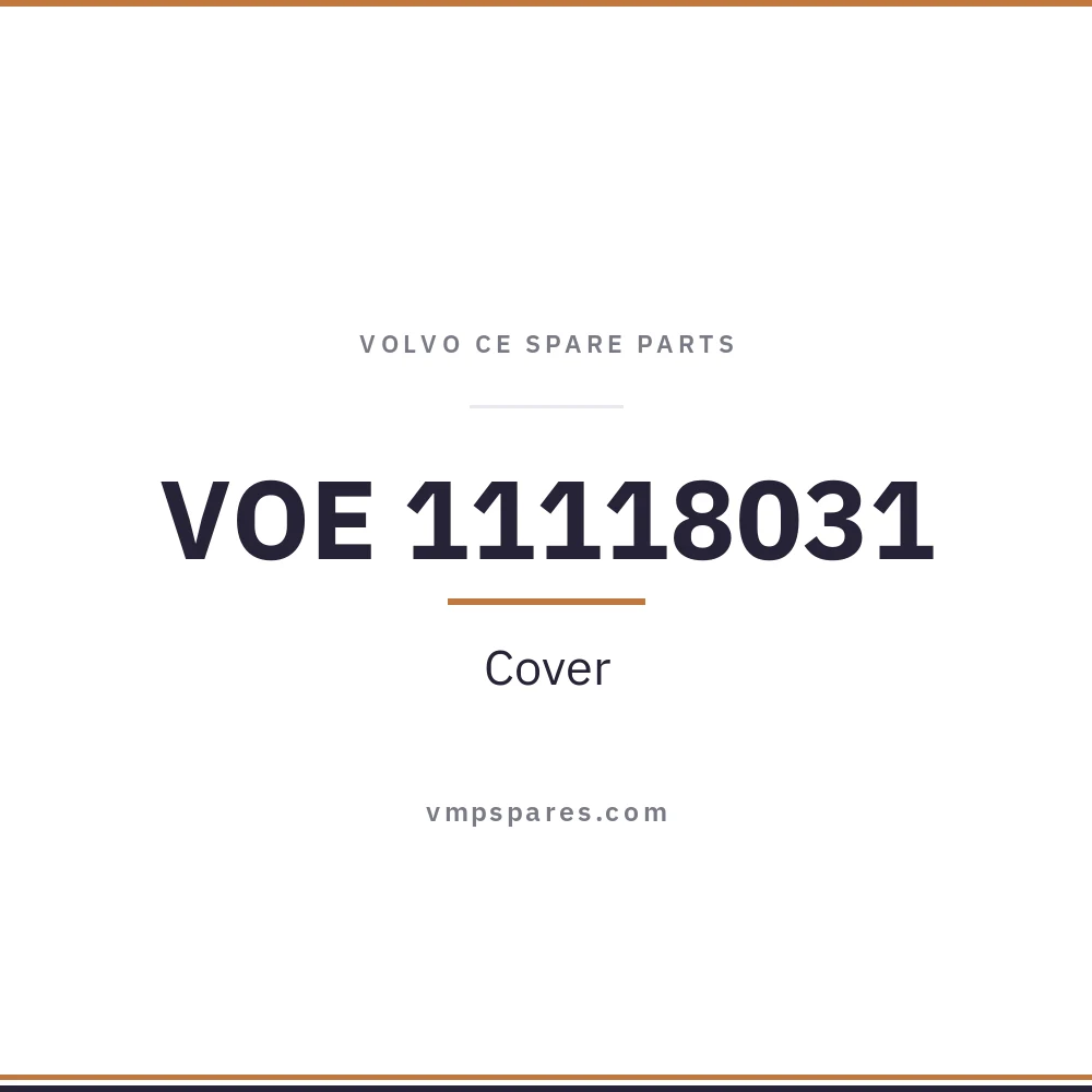 VOE 11118031 – Cover