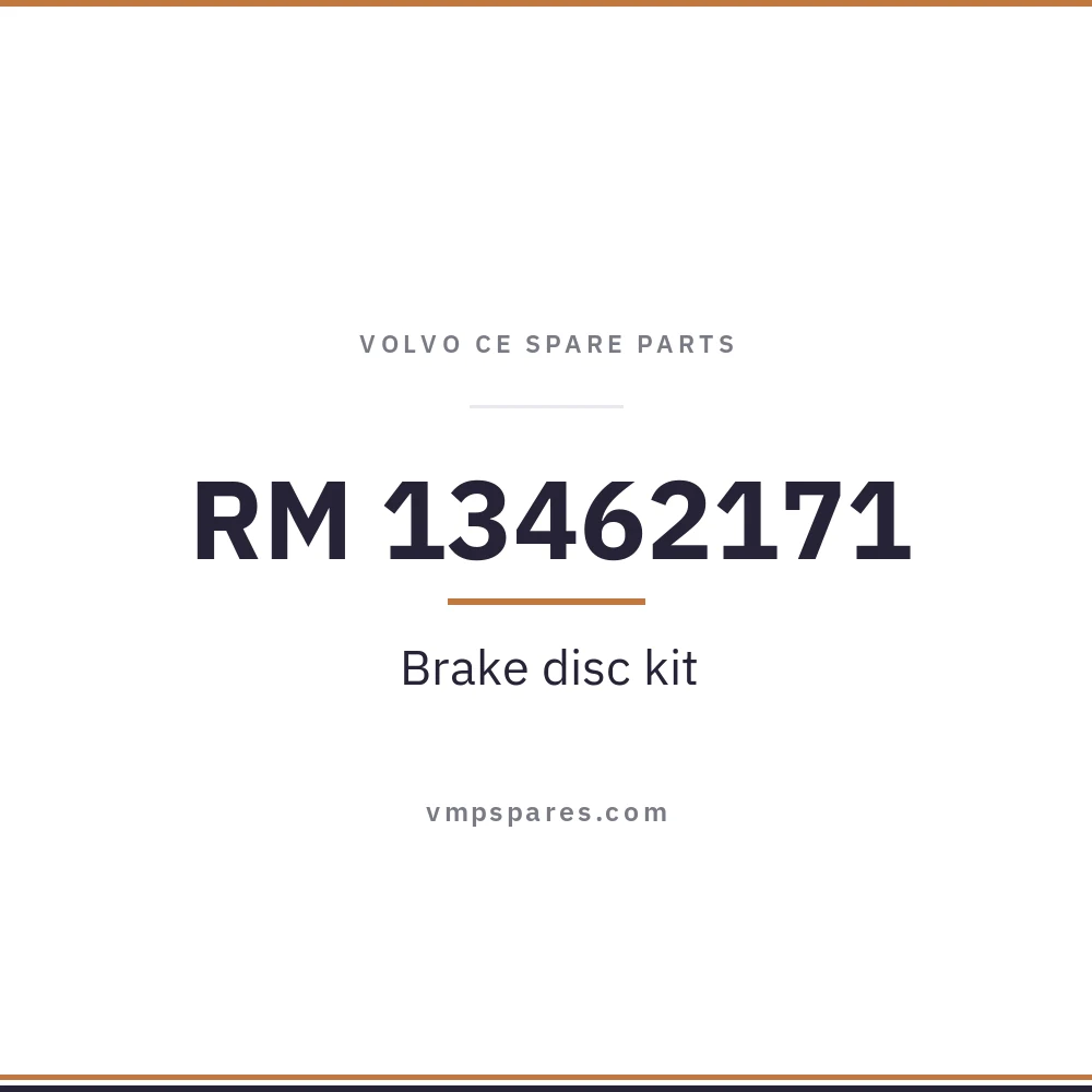 RM 13462171 – Brake disc kit