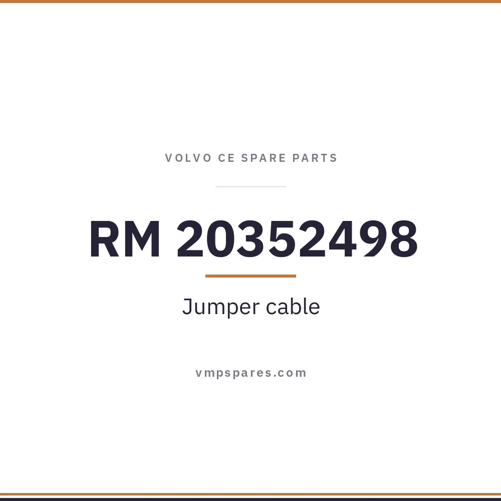 RM 20352498 – Jumper cable