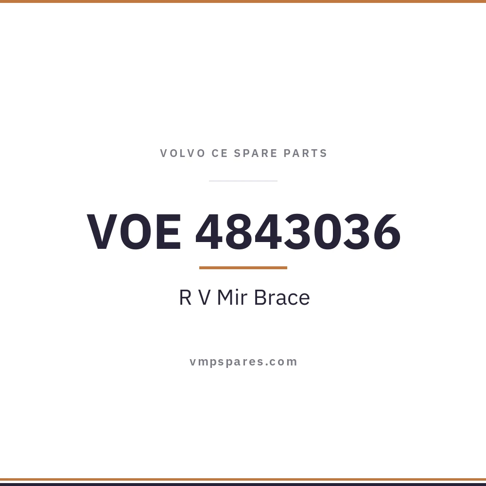 VOE 4843036 – R V Mir Brace