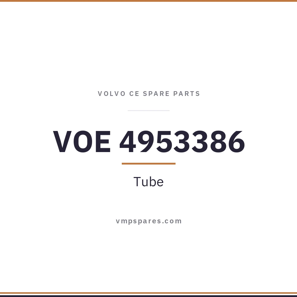 VOE 4953386 – Tube