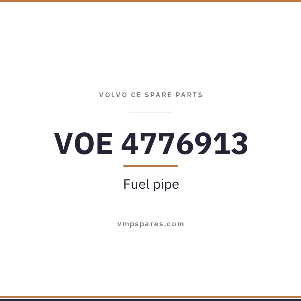 VOE 4776913 – Fuel pipe