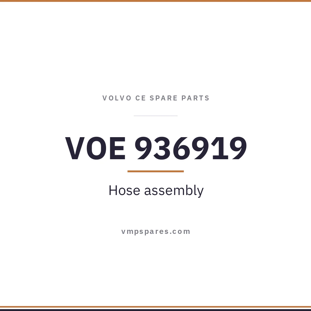 VOE 936919 – Hose assembly