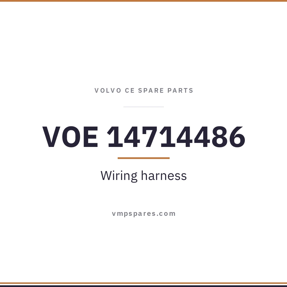 VOE 14714486 – Wiring harness