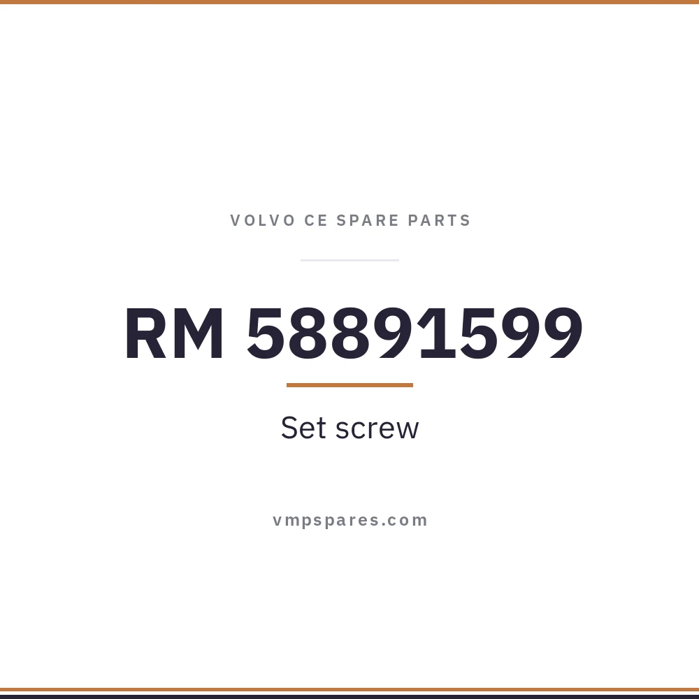 RM 58891599 – Set screw