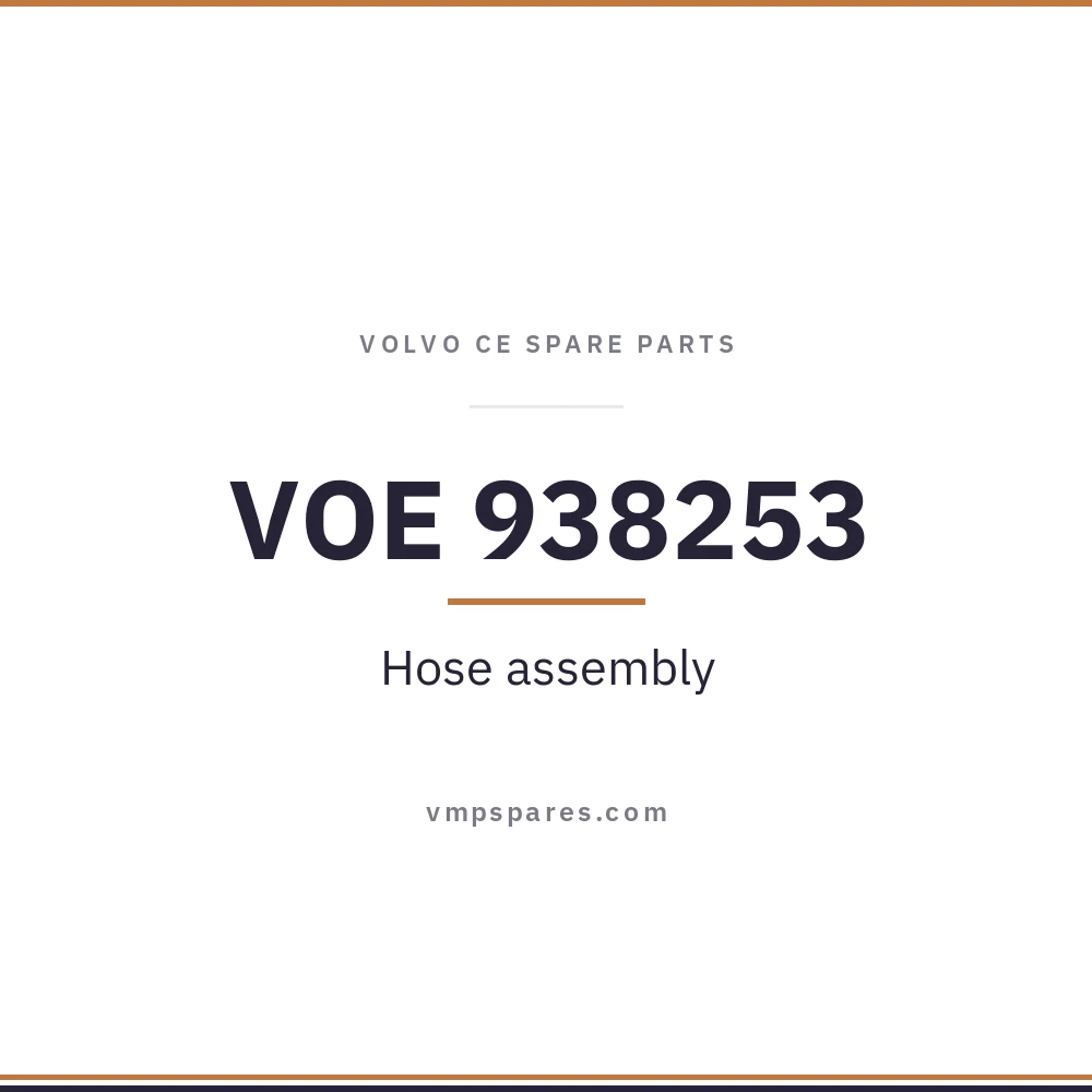 VOE 938253 – Hose assembly