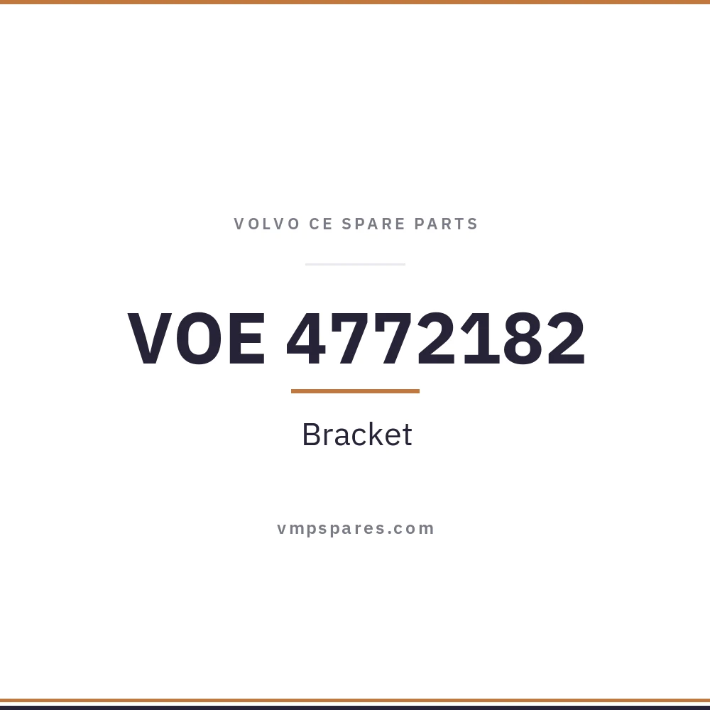 VOE 4772182 – Bracket