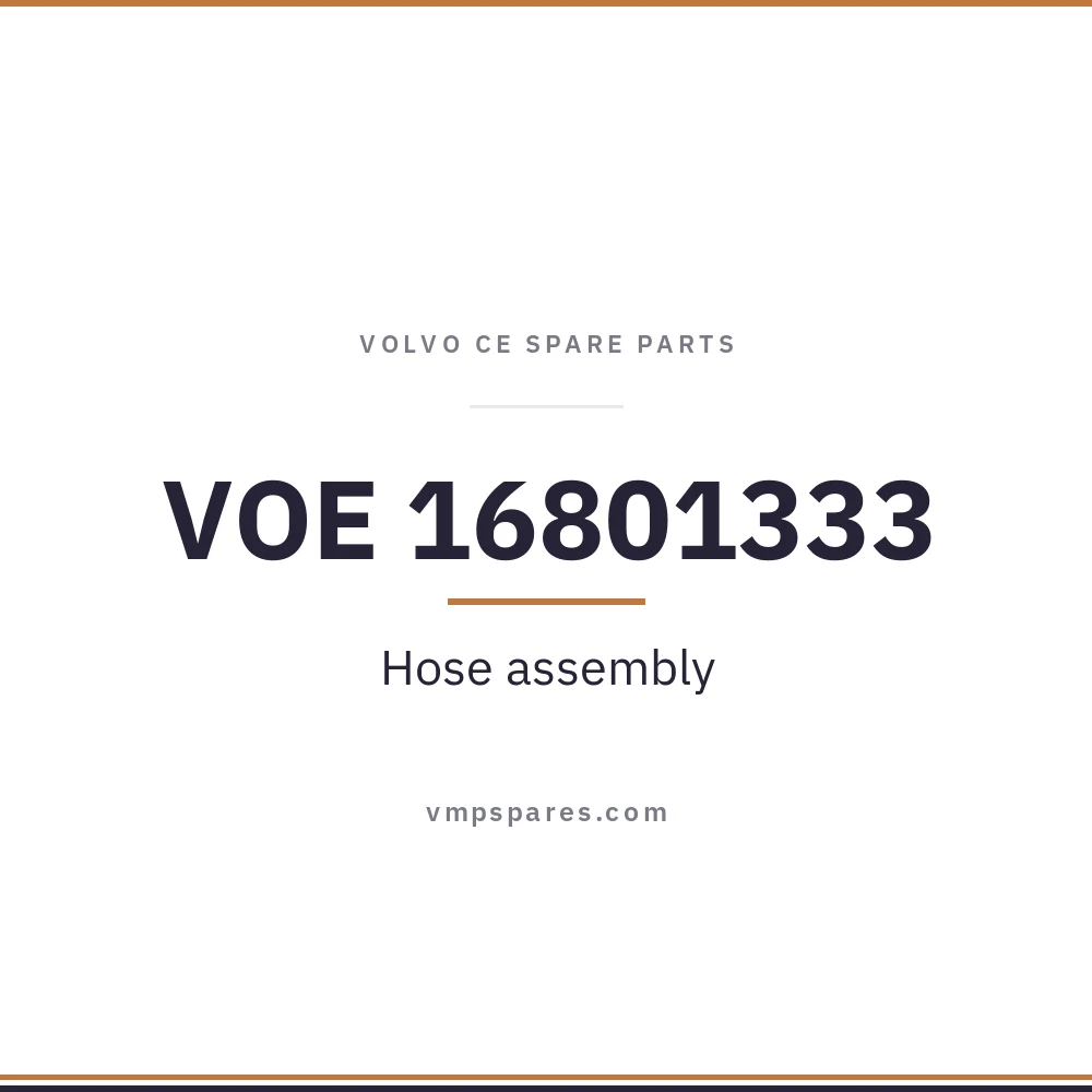 VOE 16801333 – Hose assembly