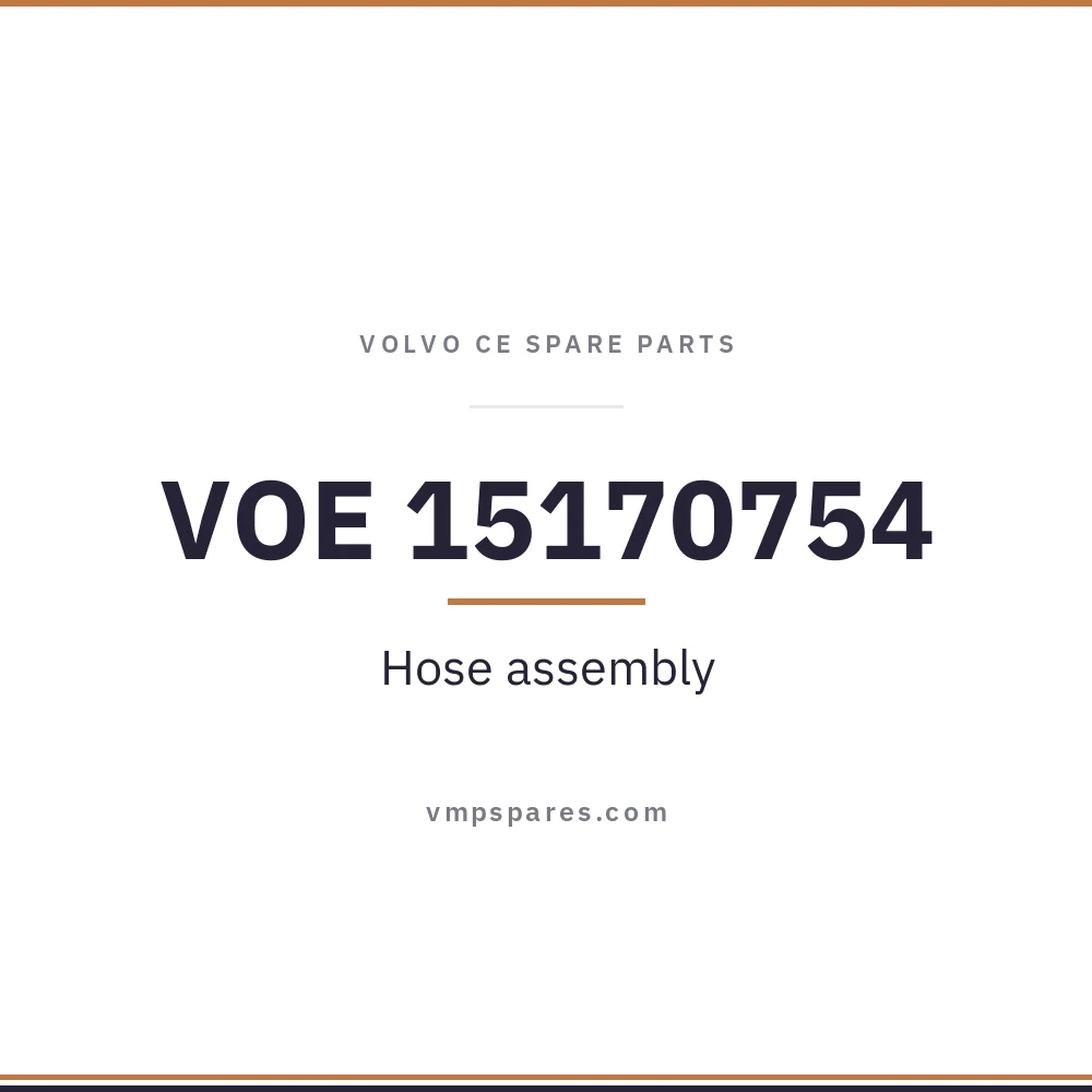 VOE 15170754 – Hose assembly
