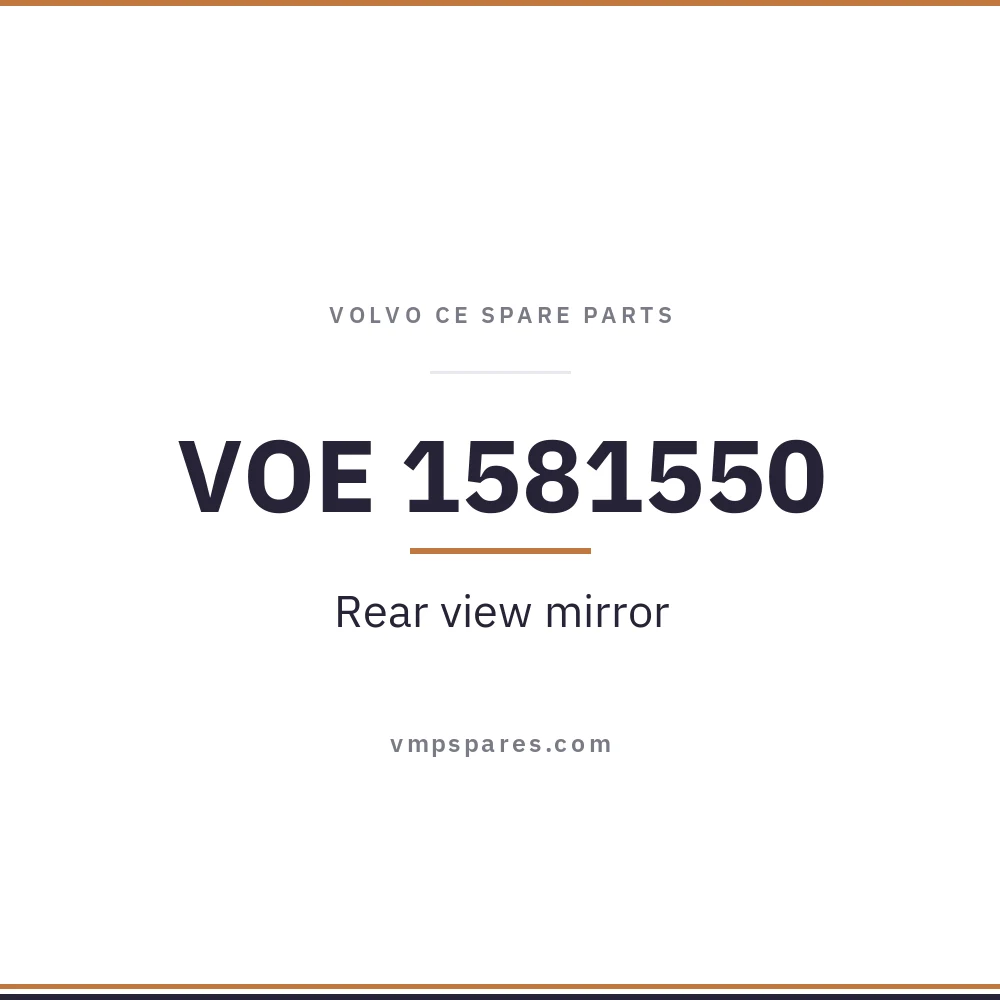 VOE 1581550 – Rear view mirror