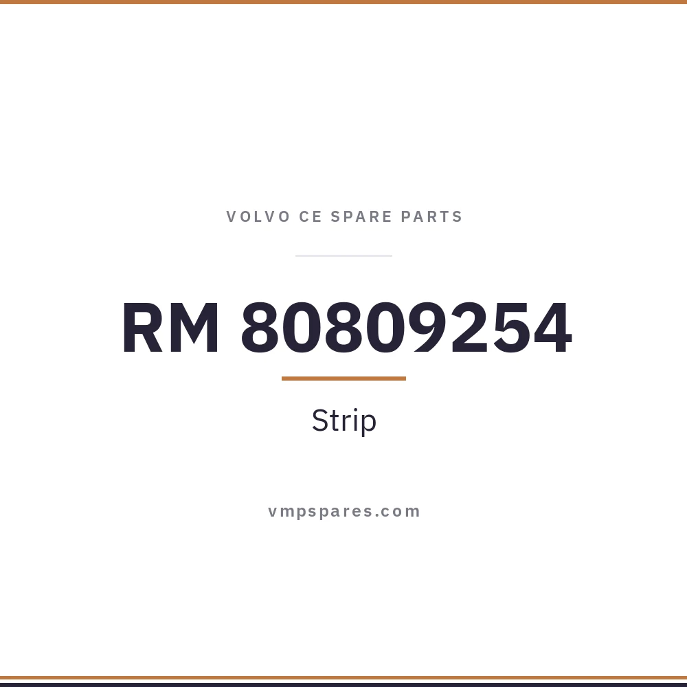 RM 80809254 – Strip