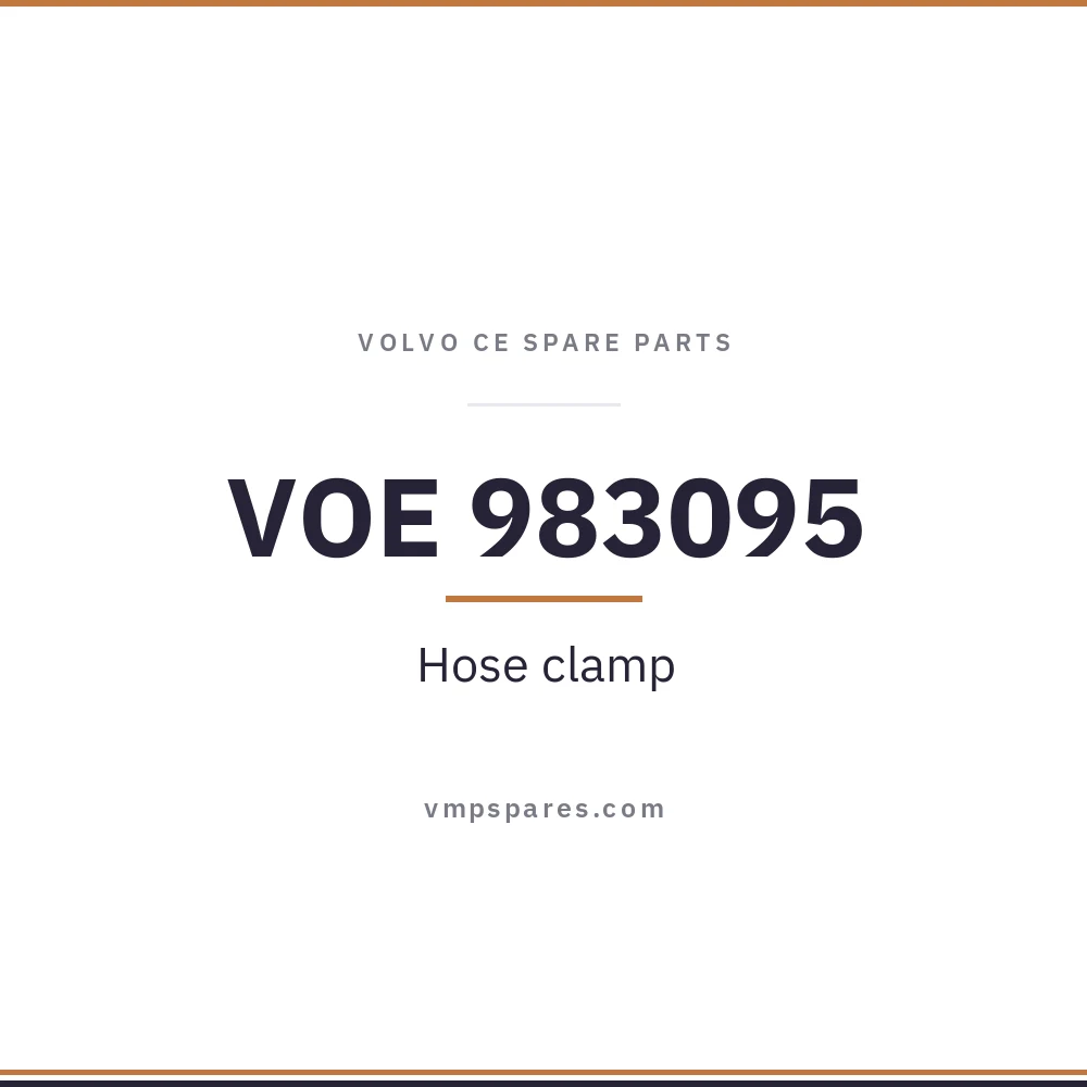 VOE 983095 – Hose clamp