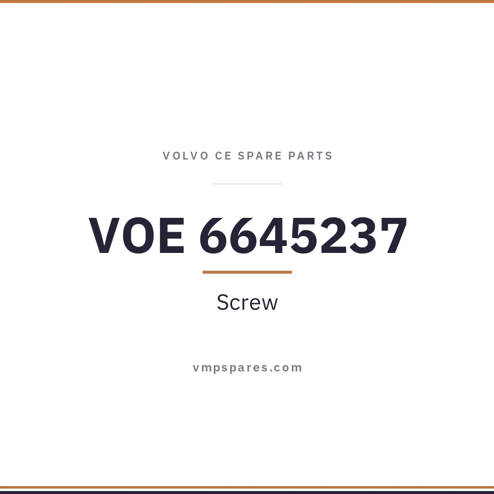 VOE 6645237 – Screw