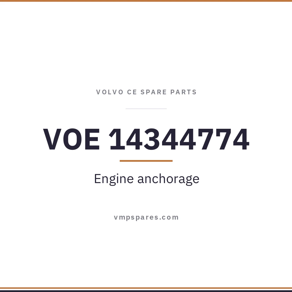 VOE 14344774 – Engine anchorage