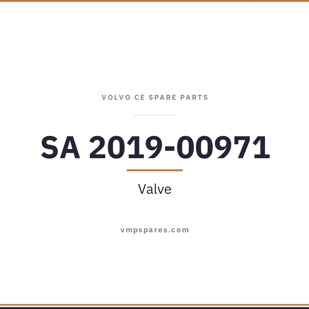 SA 2019-00971 – Valve