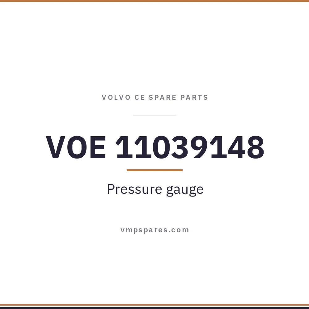 VOE 11039148 – Pressure gauge