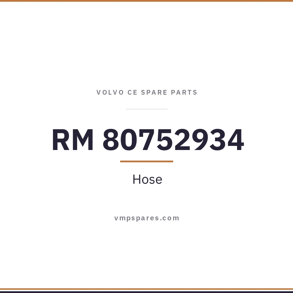 RM 80752934 – Hose