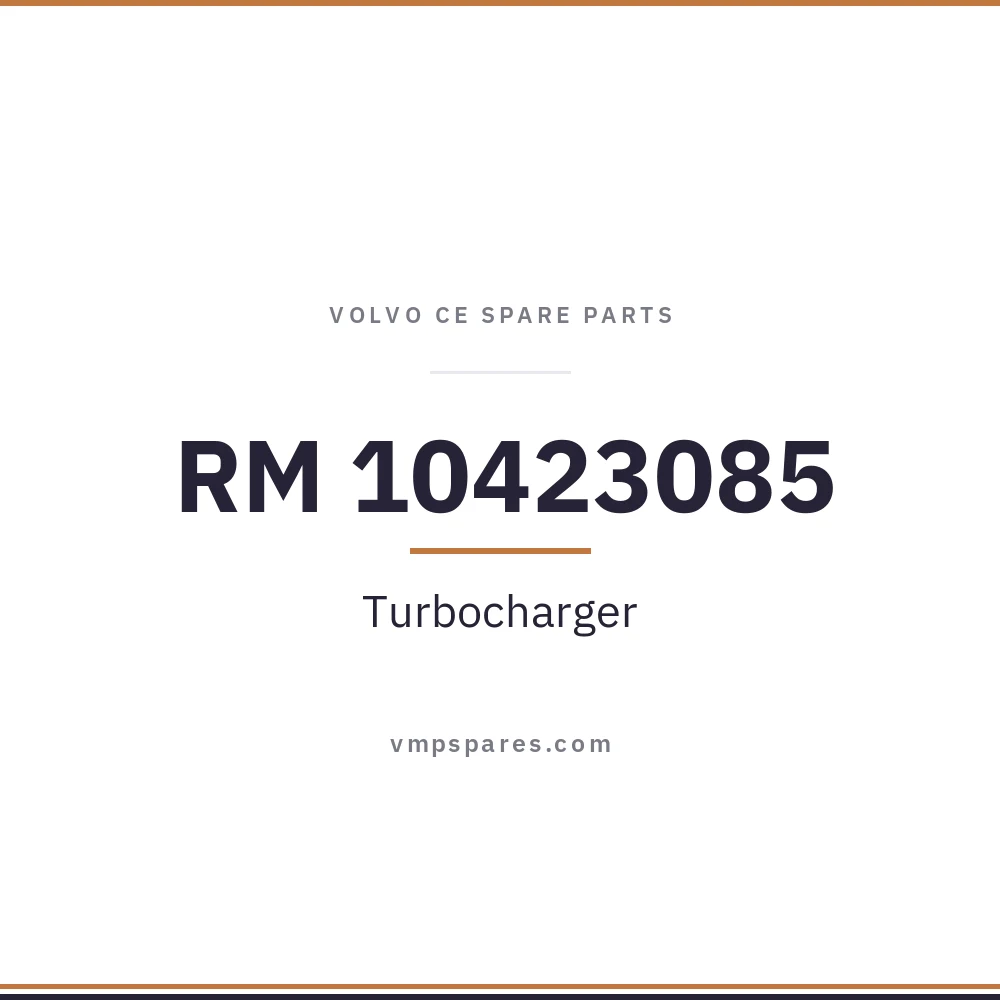 RM 10423085 – Turbocharger