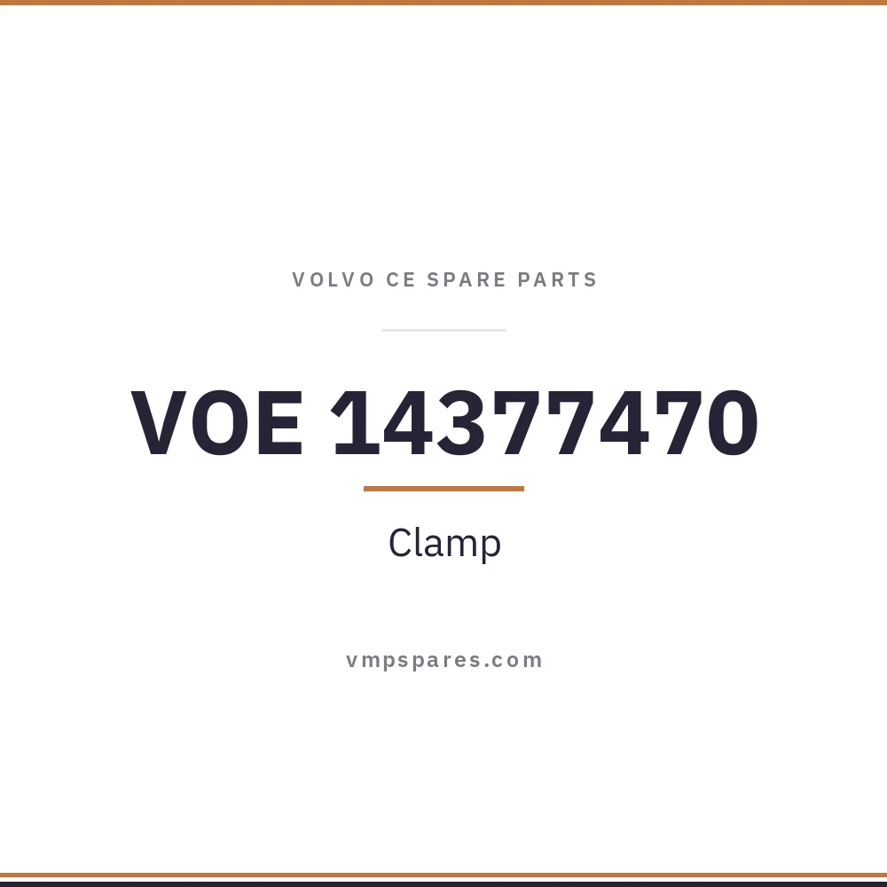 VOE 14377470 – Clamp