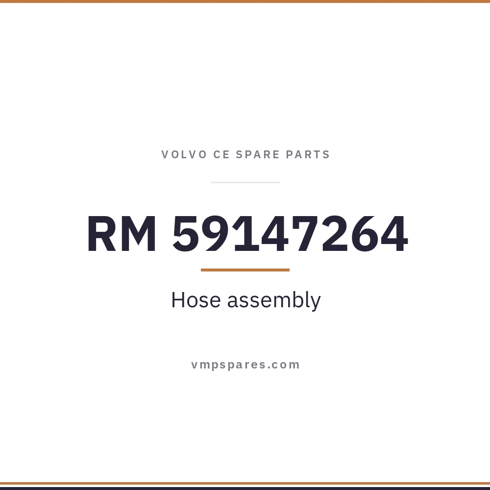 RM 59147264 – Hose assembly
