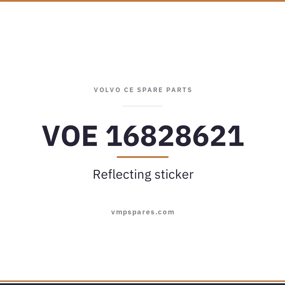 VOE 16828621 – Reflecting sticker