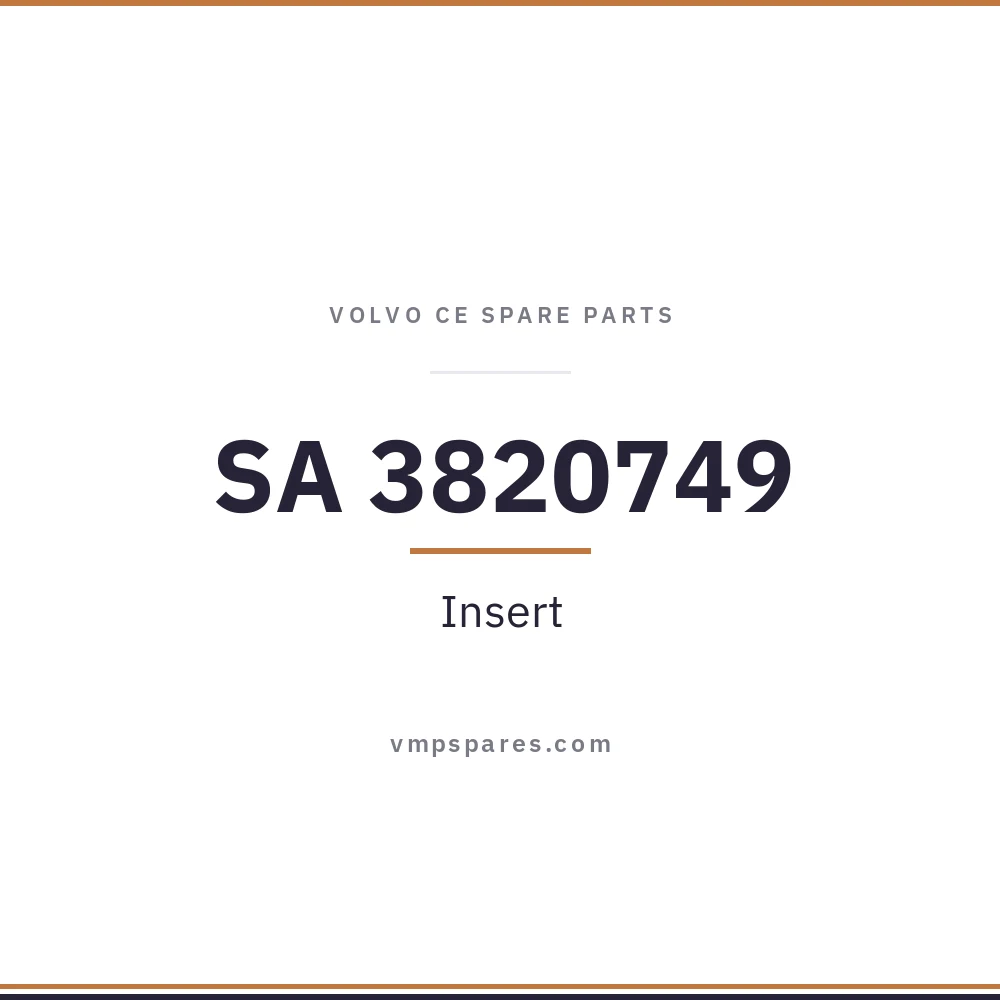 SA 3820749 – Insert