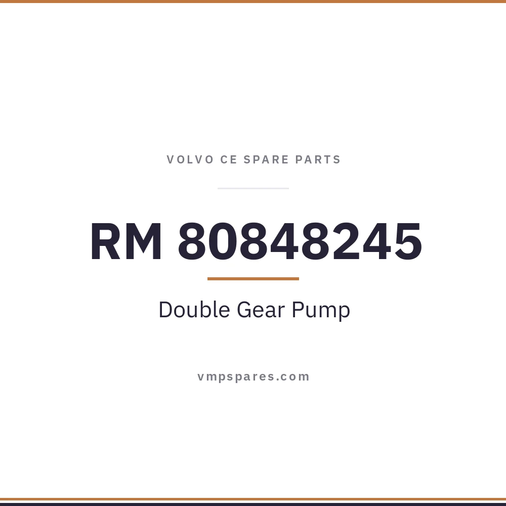 RM 80848245 – Double Gear Pump