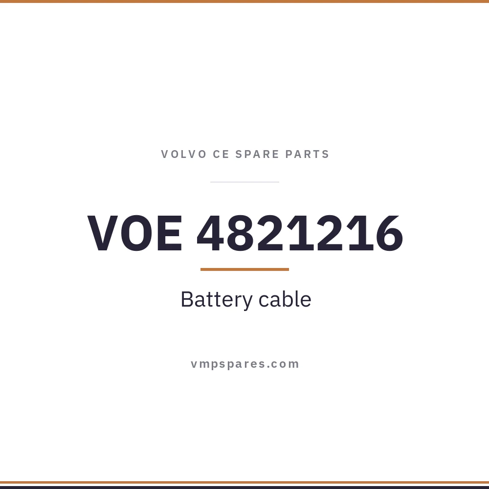 VOE 4821216 – Battery cable
