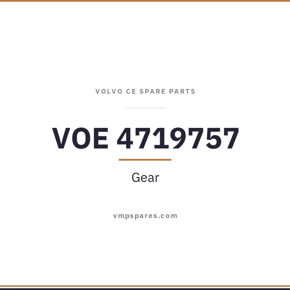 VOE 4719757 – Gear