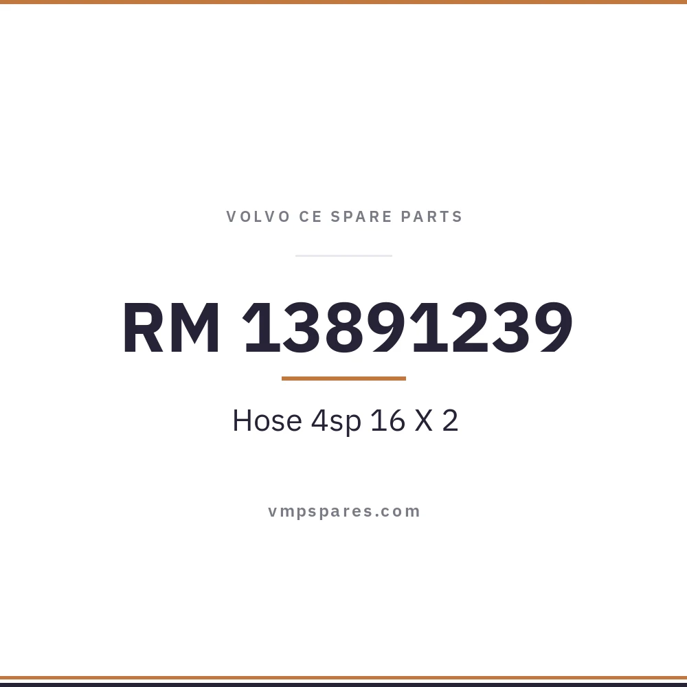 RM 13891239 – Hose 4sp 16 X 2