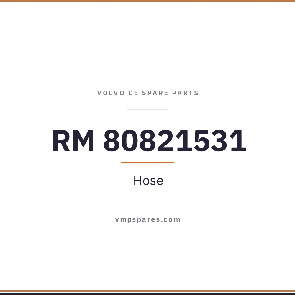 RM 80821531 – Hose