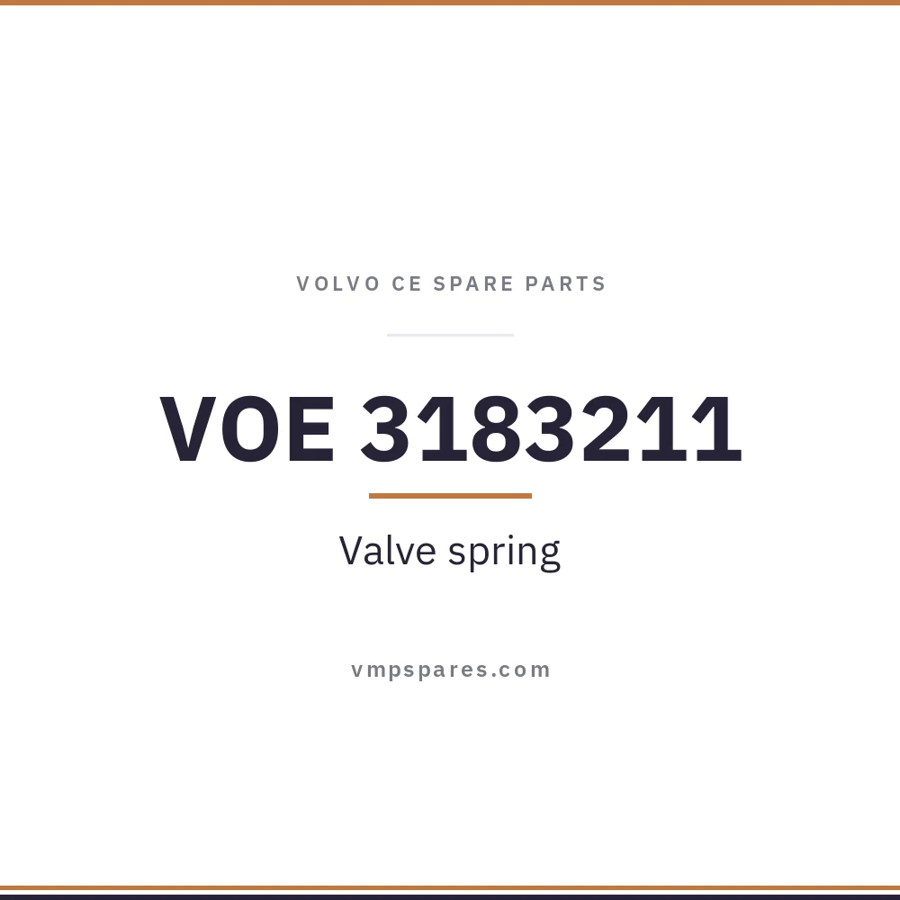 VOE 3183211 – Valve spring