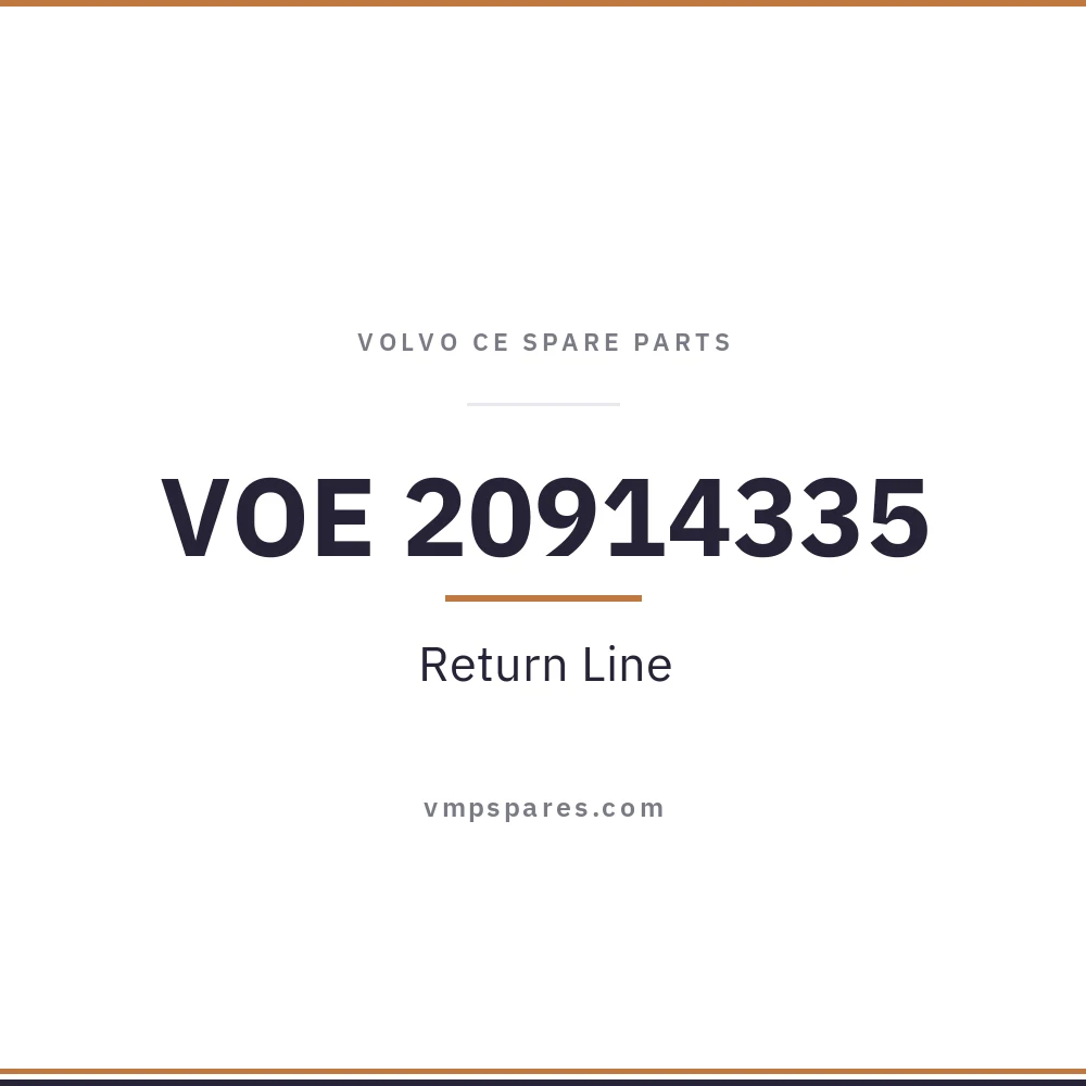VOE 20914335 – Return Line