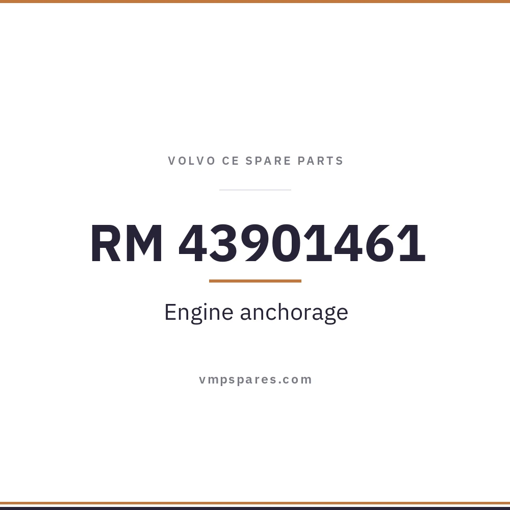 RM 43901461 – Engine anchorage