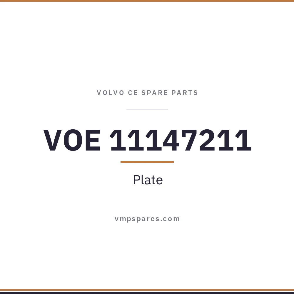 VOE 11147211 – Plate