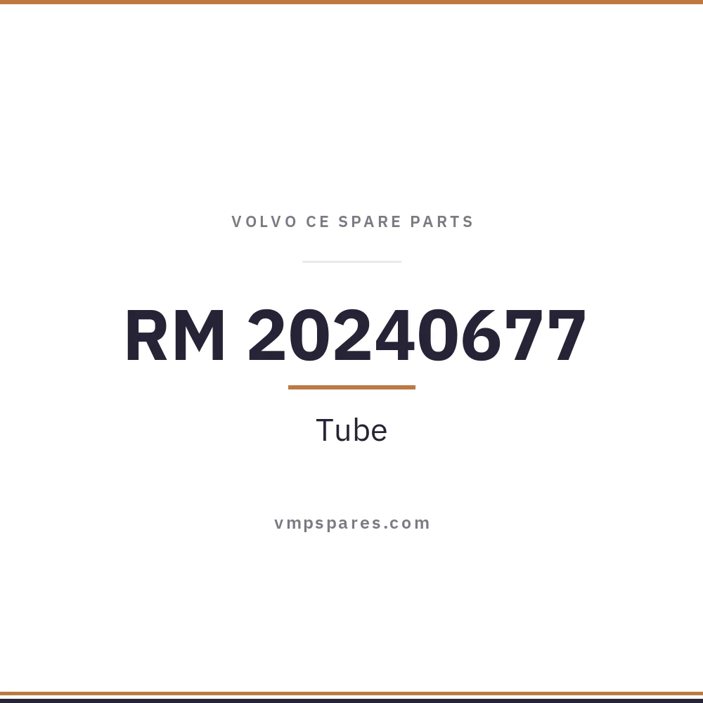RM 20240677 – Tube