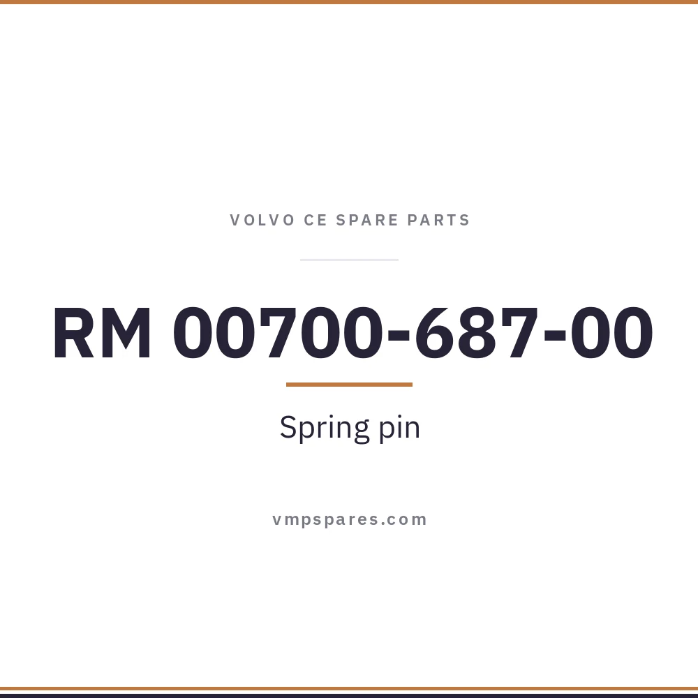 RM 00700-687-00 – Spring pin