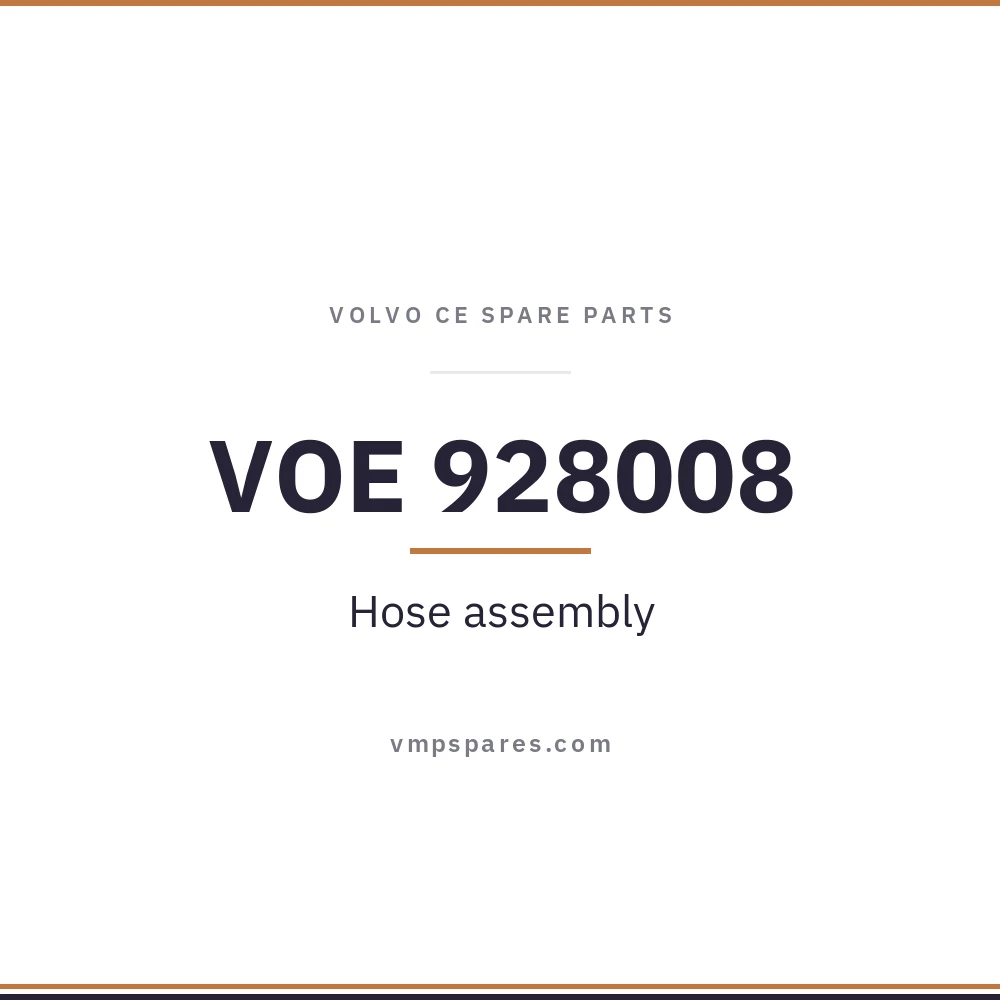 VOE 928008 – Hose assembly